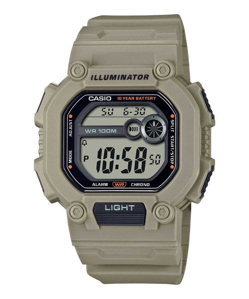  Casio W-737HX-5AVDF - Uy tín từ 2009, Tem vàng chống giả, Bảo hành 1 năm, Pin miễn phí trọn đời 