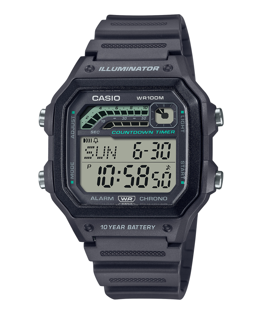  Casio WS-1600H-8A - Uy tín từ 2009, Tem vàng chống giả, Bảo hành 1 năm, Pin miễn phí trọn đời 