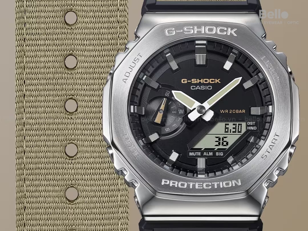 G-SHOCK Utility Metal Covered Series GM-2100C-5A