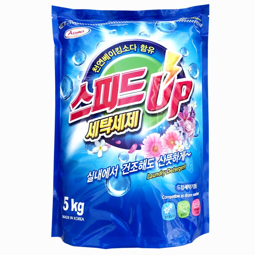 Bột giặt AZUMA SpeepUp hương gió biển 5kg