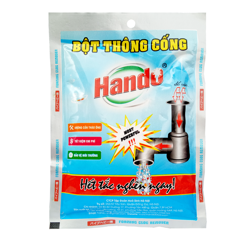 Bột thông cống 100g Nội Địa