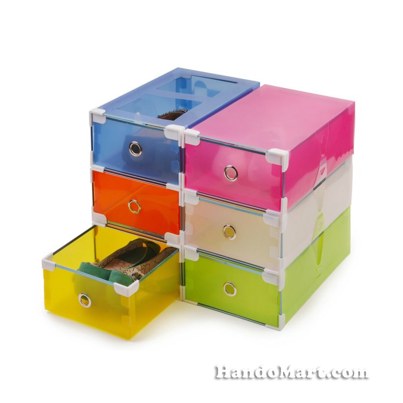 Hộp đựng giày nhựa trong cao cấp