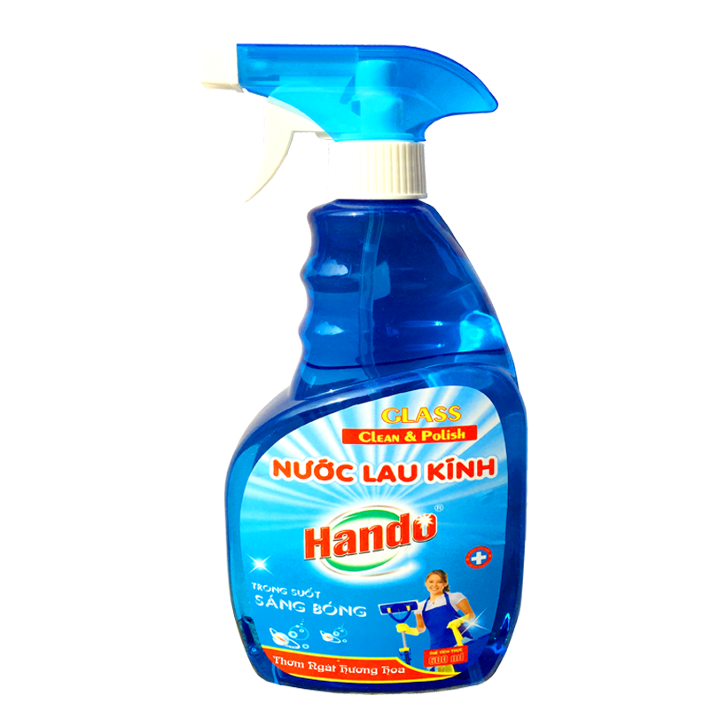 Nước thơm lau kính 600ml