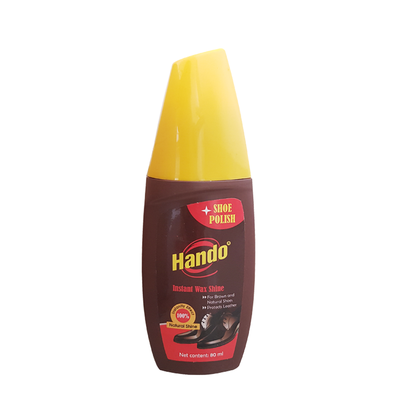 Xi nước đánh giày da nâu HANDO 80ml