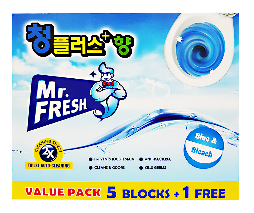Viên siêu tẩy toilet Mr.Fresh 5+1 viên