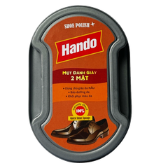 Mút đánh bóng giày 2 mặt Hando nâu