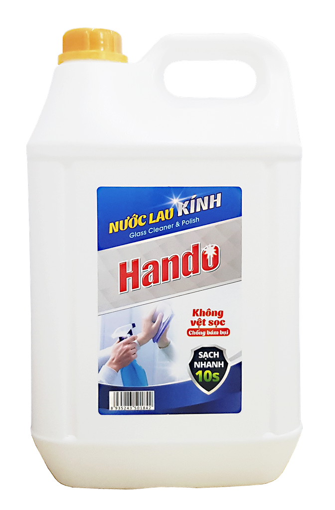 Nước lau kính Hando 10L