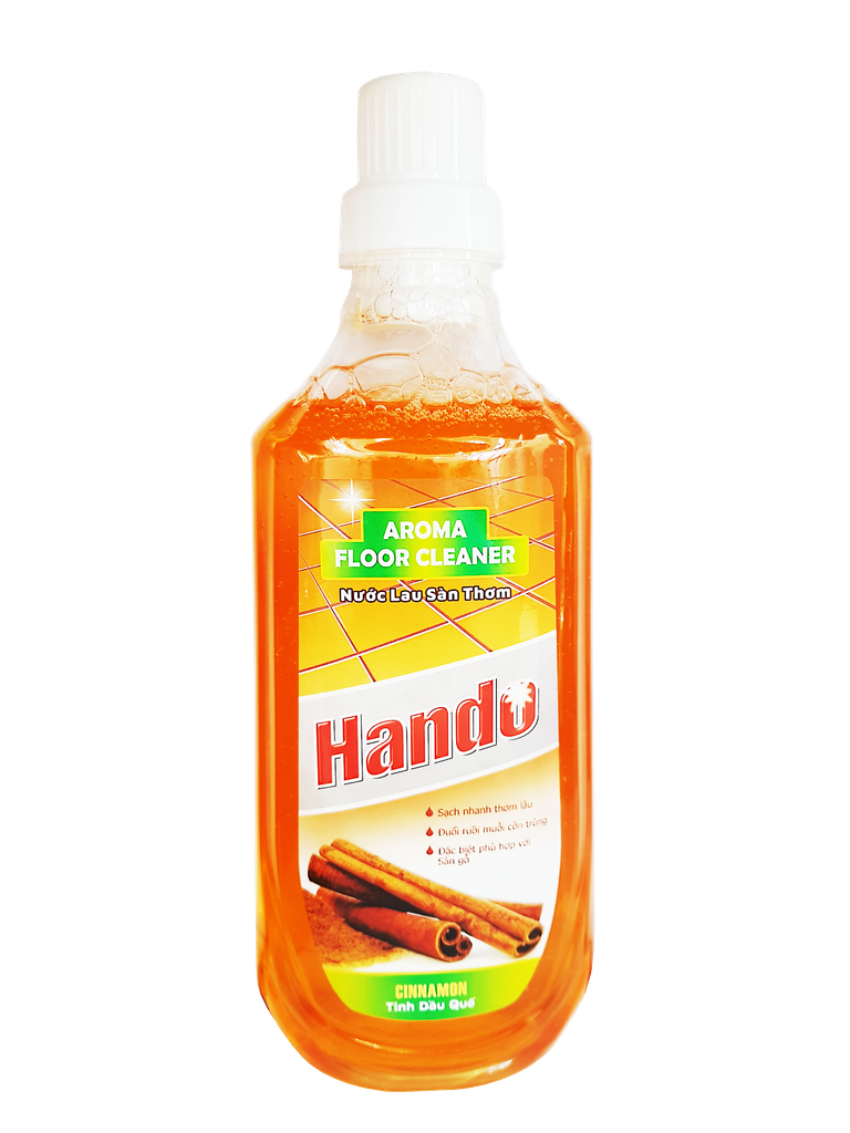 Nước lau sàn Hando 1L hương quế