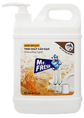 Nước rửa chén 1.6L Mr.Fresh tinh chất cám gạo
