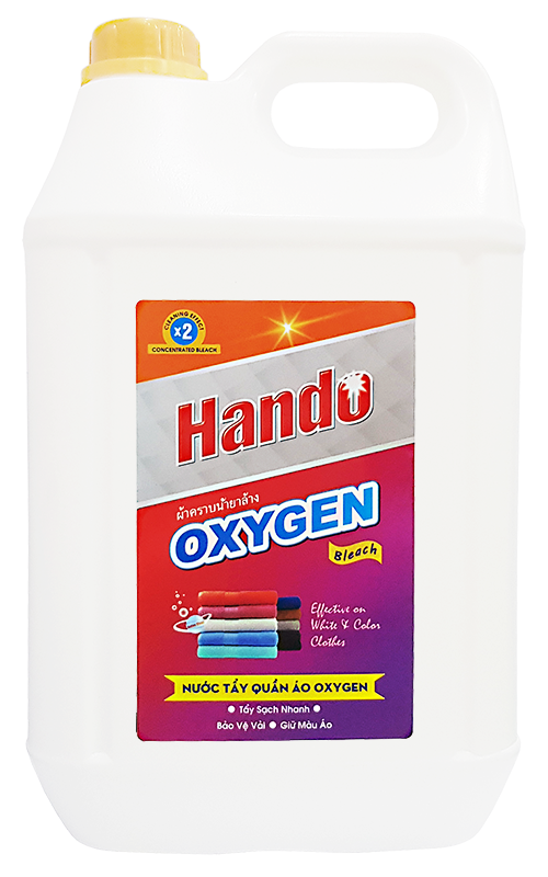 Nước tẩy quần áo Oxygen Hando 10L