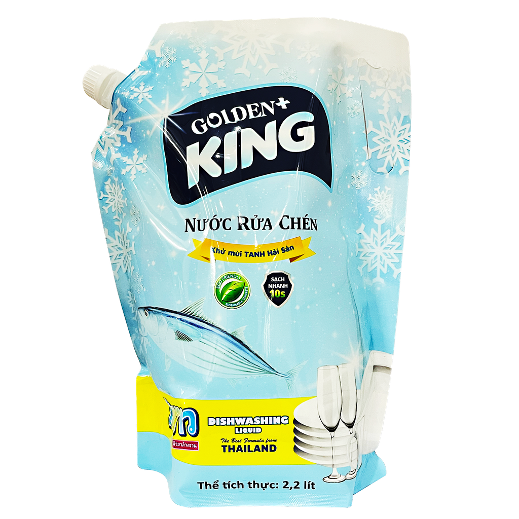 Nước rửa chén bát Golden King 2.2L