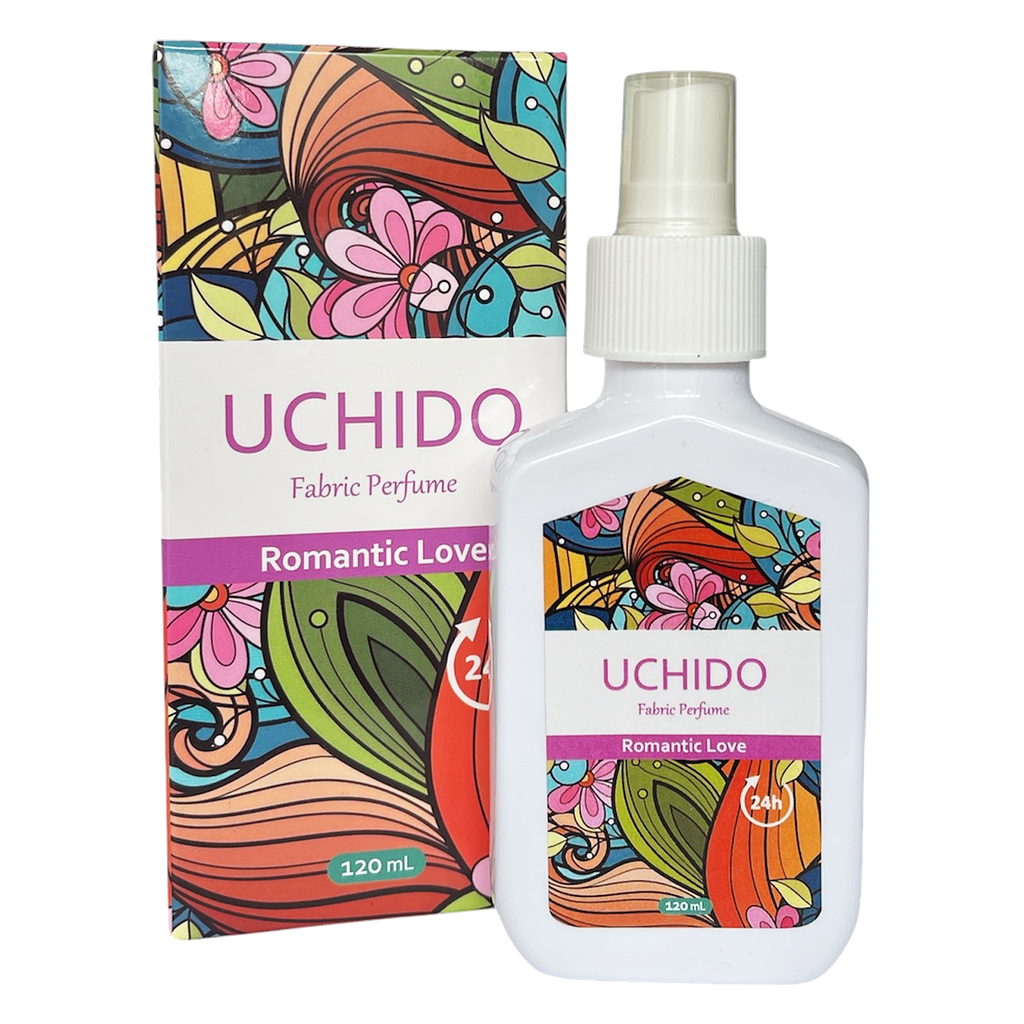 Nước hoa xịt vải khô Uchido 120ml Romantic Love