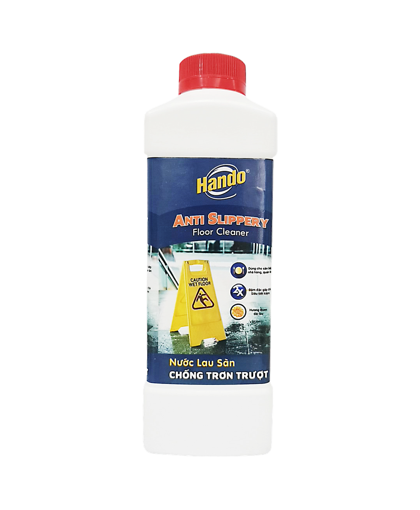 Nước lau sàn chống trơn trượt Hando 1L
