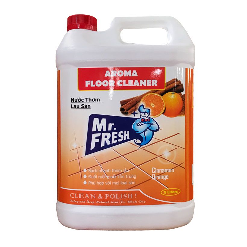 Nước lau sàn Mr.fresh 5L (hương quế)