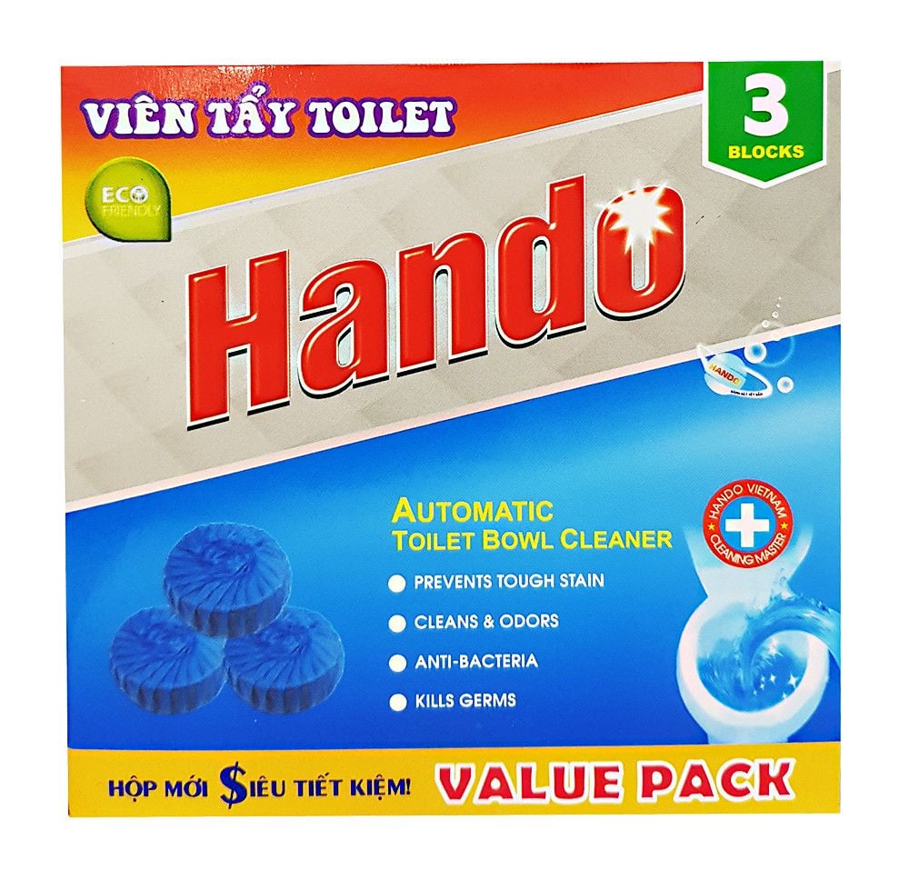 Viên tẩy xanh Hando 3 viên Value Pack