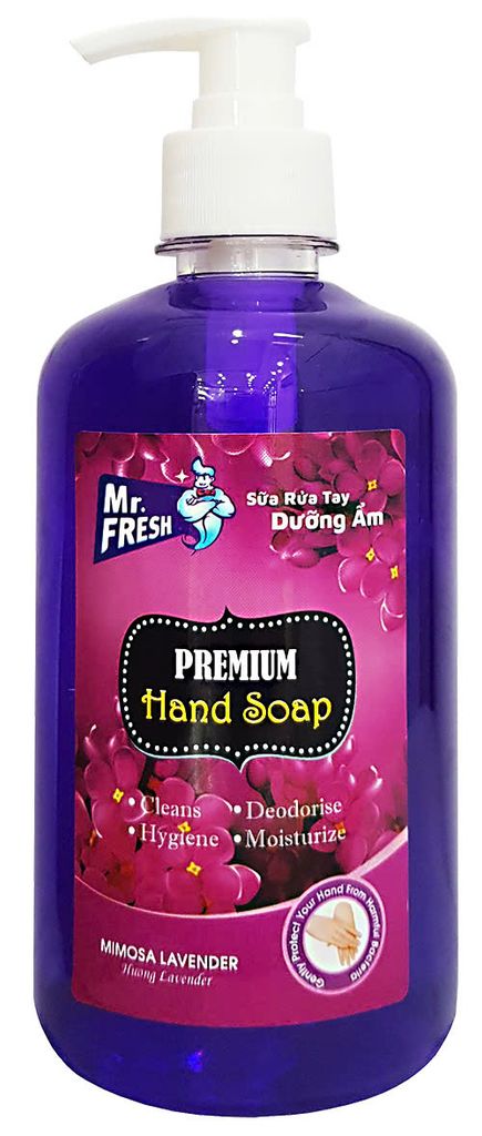 Nước Rửa Tay khử mùi Mr.Fresh 500ml ( Hương Lavender)