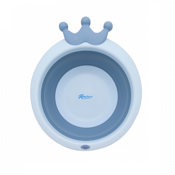 Chậu Rửa Mặt Gấp Gọn Hình Vương Miện Royalcare 0620 - Rc - 8927 - B Màu Xanh Dương