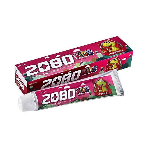 Kem Đánh Răng Trẻ Em 2080 Kids Strawberry - Hương Dâu (80G)