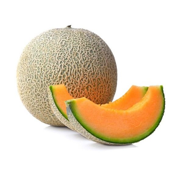 Dưa Lưới Giống Nhật Ruột Cam Trái 1.2Kg