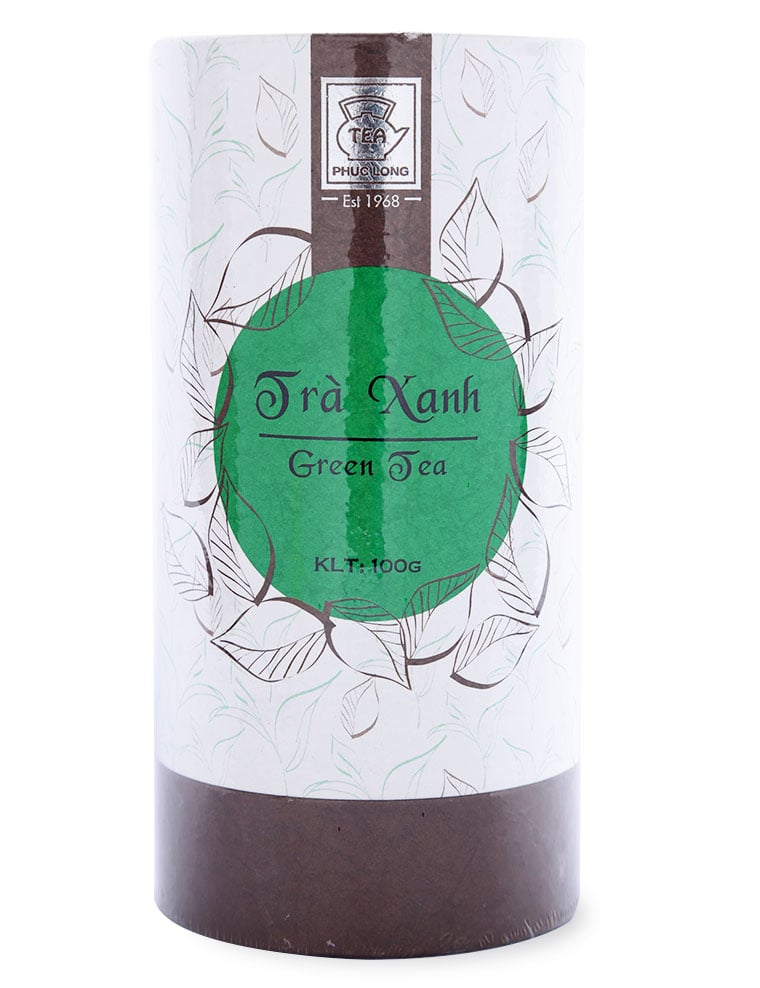Trà Xanh Phúc Long Lon Giấy Đặc Biệt 100G