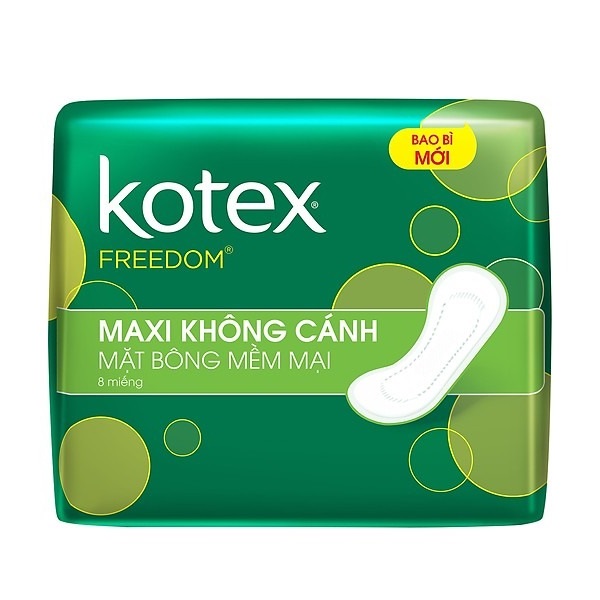 Băng Vệ Sinh Kotex Freedom Dày Không Cánh 8/48