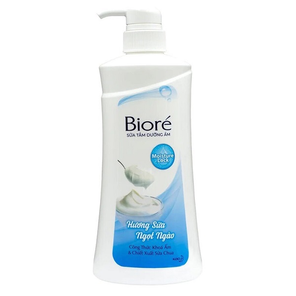 Sữa Tắm Biore Dưỡng Da Hương Sữa 530G | Biore Milk Scent Shower Gel 530G