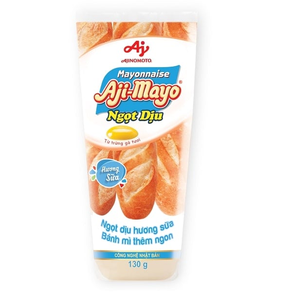 Xốt Mayonnaise Aji - Mayo Dịu Ngọt 130G