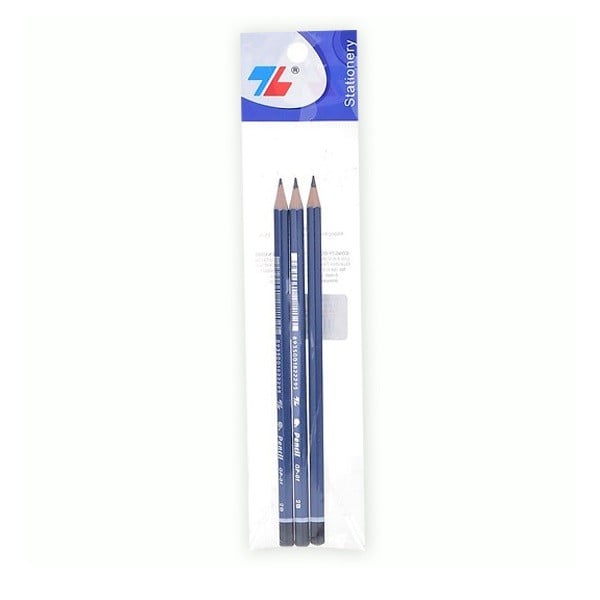 Vĩ 3 Cây Bút Chì Gỗ Gp01