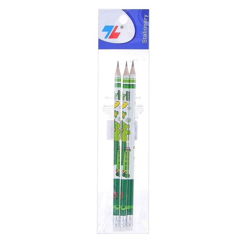Vĩ 3 Cây Bút Chì Gỗ Gp12