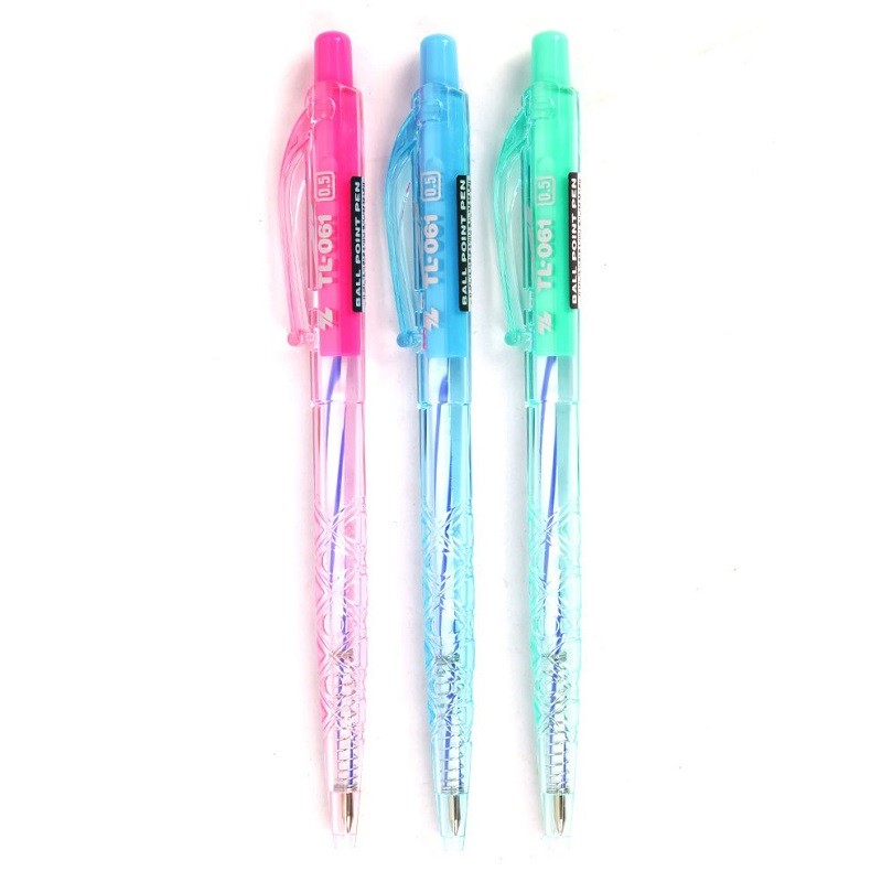 Vĩ 3 Bi Bấm Thiên Long Tl061 Xanh
