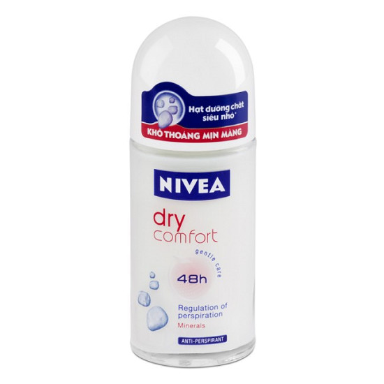 Lăn Khử Mùi Nivea Khô Thoáng 50Ml