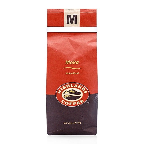 Café Rang Xay Highlands Coffee Moka 200G