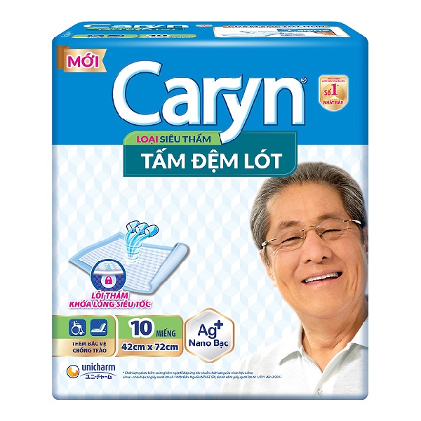 Tấm Đệm Lót Caryn Siêu Thấm 10 Miếng