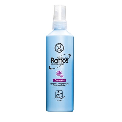 Chai Xịt Chống Muỗi Remos Lavender 150Ml