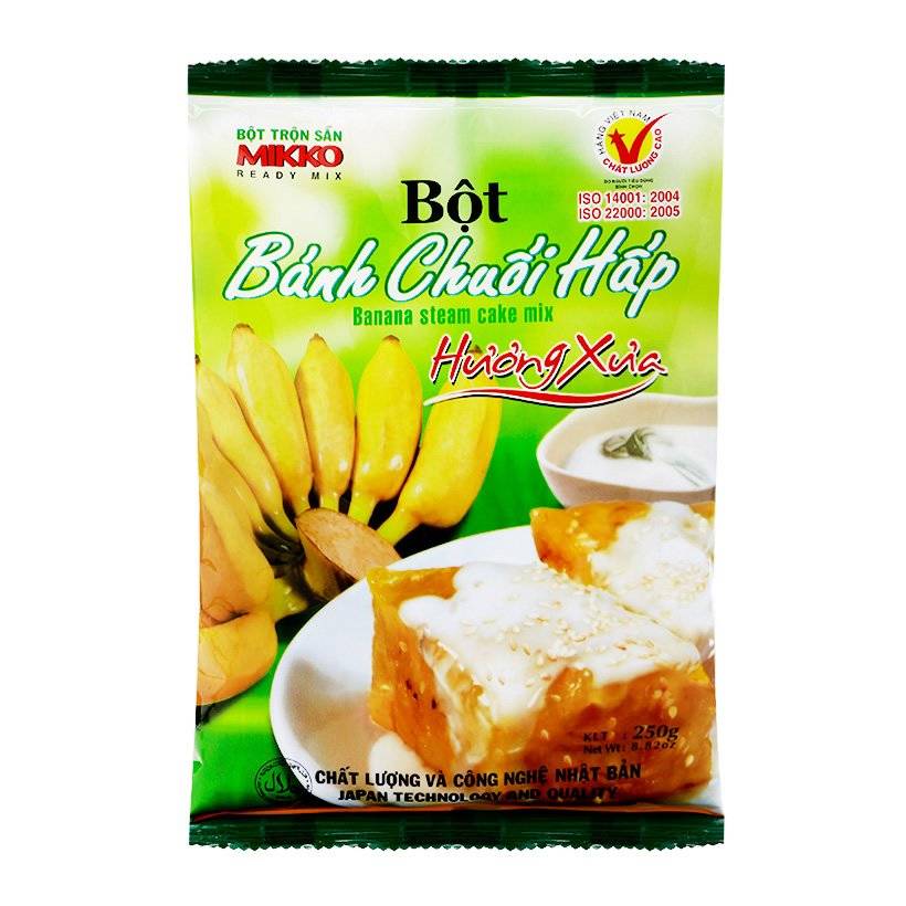 Bột Bánh Chuối Hấp Mikko 250G
