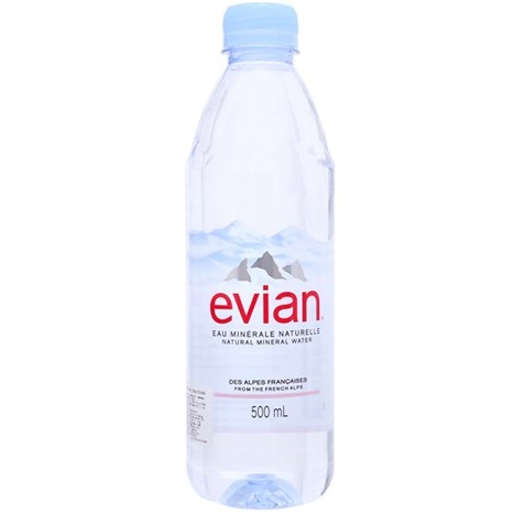 Nước Khoáng Evian 500Ml
