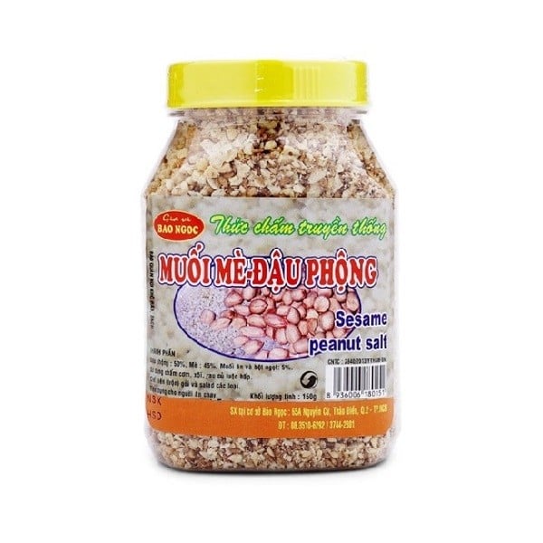 Muối Mè Đậu Phộng Bảo Ngọc 150G
