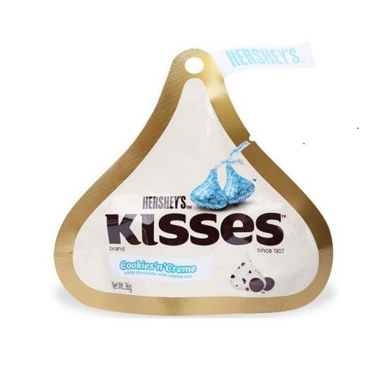 Sôcôla Hershey's Kisses Trắng Cookiesncream 36G