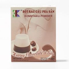 Bột Rau Câu 3K Hương Socola & Sữa - Hộp 200g