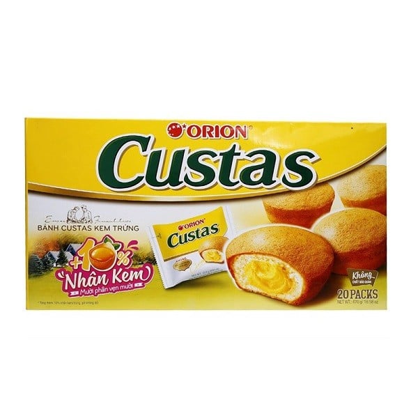 Bánh Custas 470G 20 Gói