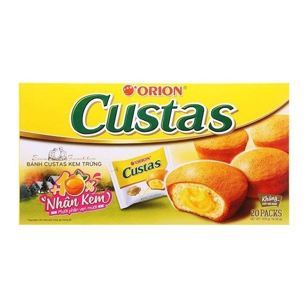 Bánh Custas 141G Hộp 6 Gói