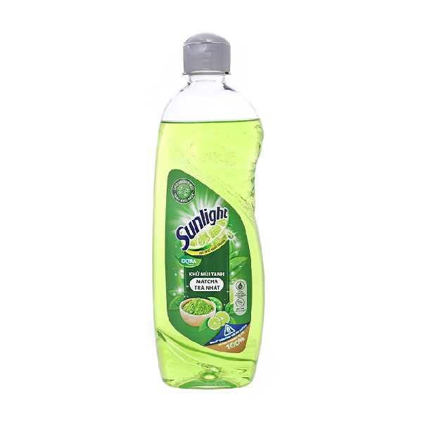 Nước Rửa Chén Sunlight Trà Xanh 400G