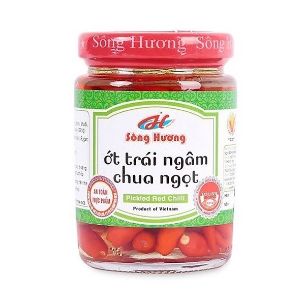 Ớt Trái Ngâm Chua Ngọt Sông Hương 350G