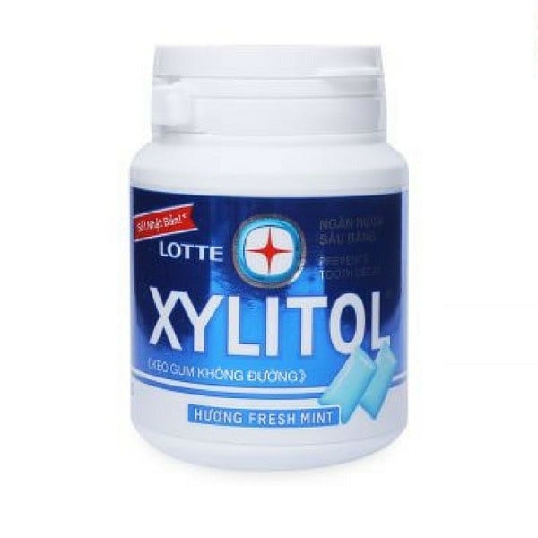Kẹo Cao Su Xylitol Fresh Mint 58G
