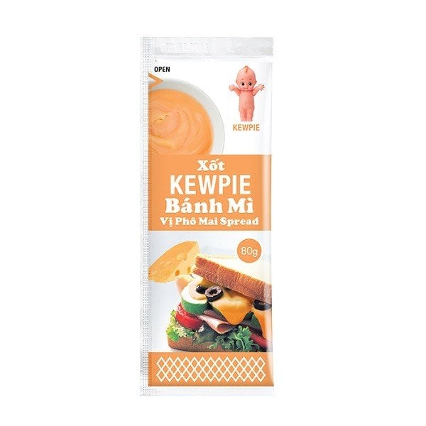 Xốt Kewpie Bánh Mì Vị Phô Mai 80G