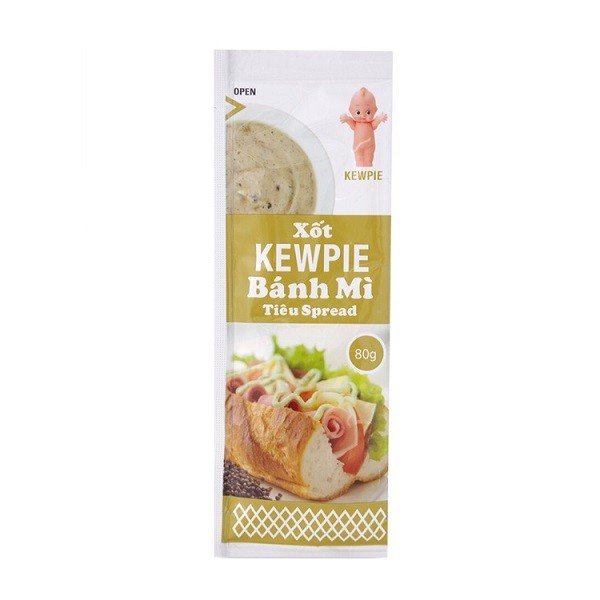Xốt Kewpie Bánh Mì Vị Tiêu 80G