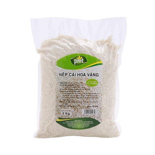Nếp Cái Hoa Vàng Phú Minh Tâm 2Kg