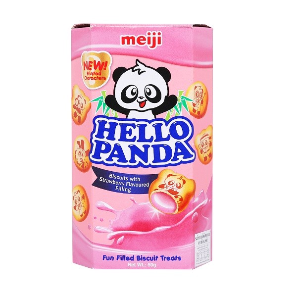Bánh Hello Panda Dâu 50G