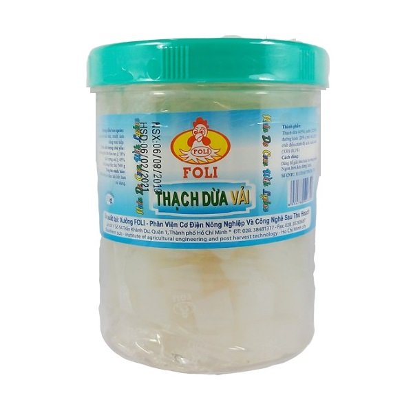 Thạch Vải Hũ Foli 1Kg
