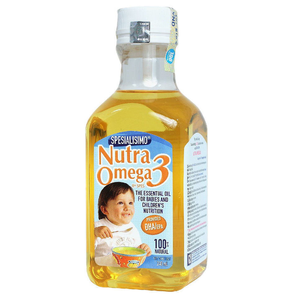 Dầu Cá Hồi Nutra Omega 3 Hipp 240Ml